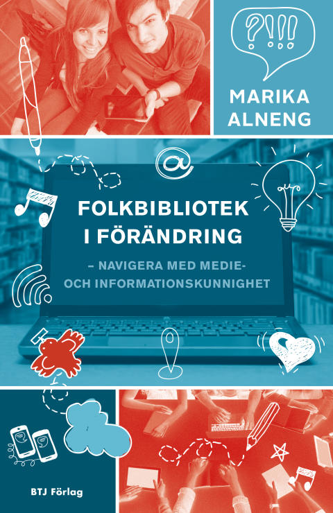 Omslaget till boken Folkbibliotek i förändring